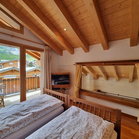 Chalet Haus Perla Saas Fee Kültér fotó