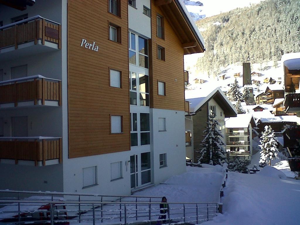 Chalet Haus Perla Saas Fee Kültér fotó