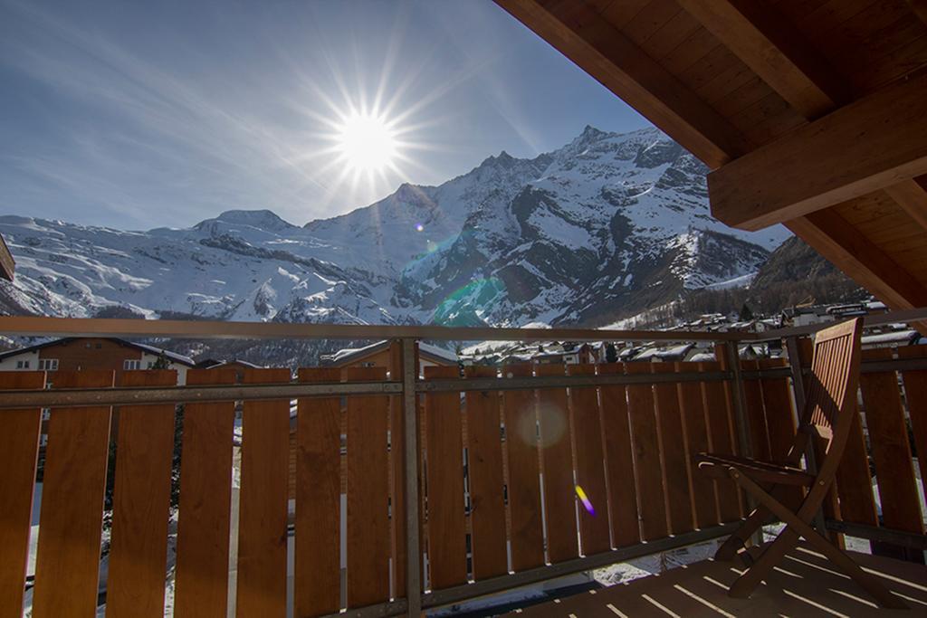 Chalet Haus Perla Saas Fee Szoba fotó