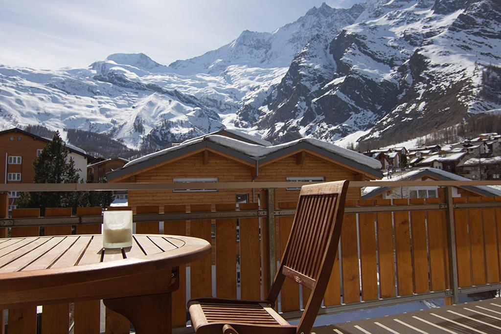 Chalet Haus Perla Saas Fee Szoba fotó