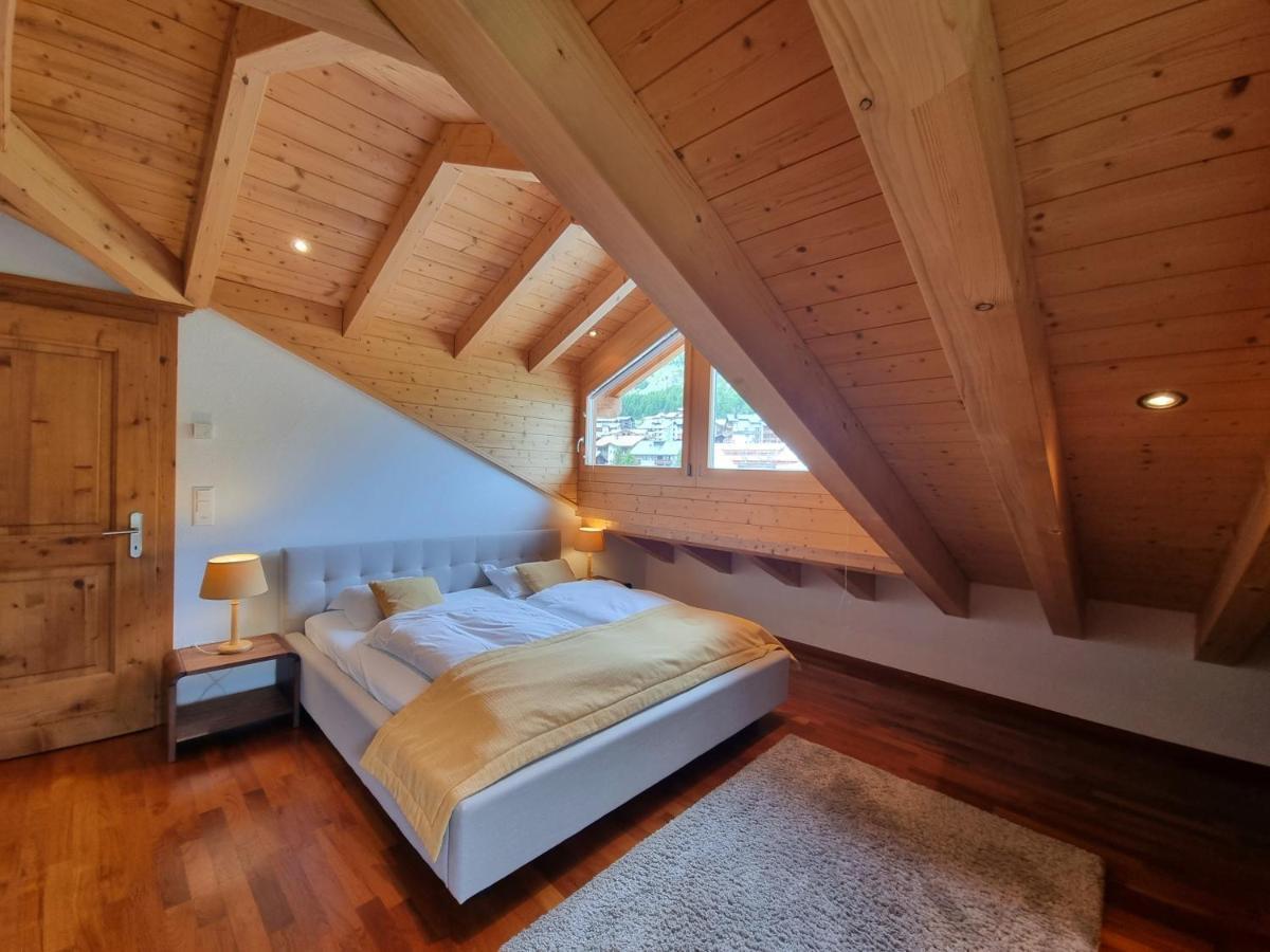 Chalet Haus Perla Saas Fee Kültér fotó
