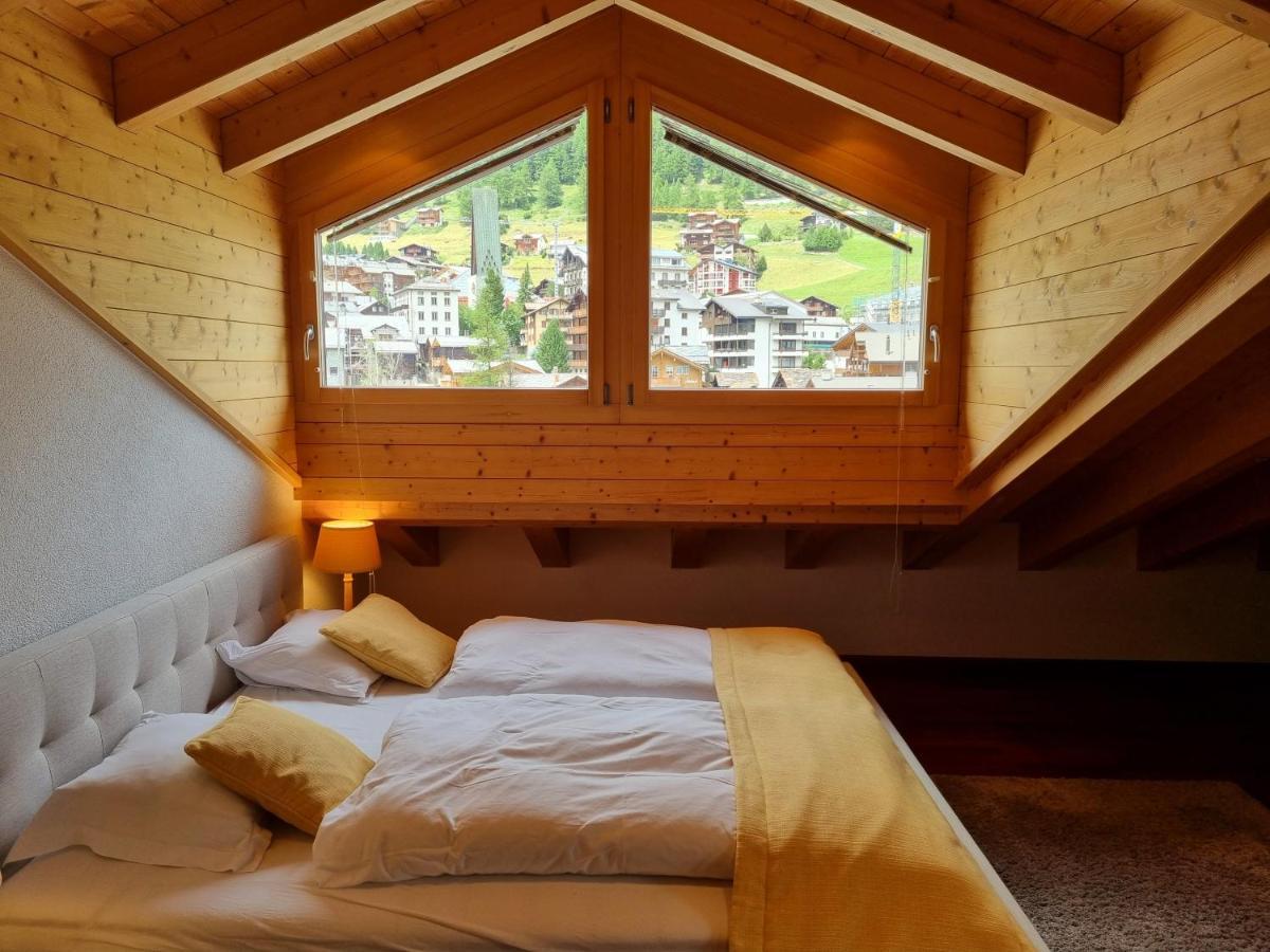 Chalet Haus Perla Saas Fee Kültér fotó